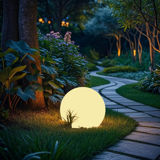 LED Solar Gartenkugeln RGB – Wasserdichte Außen Kugelleuchte für Garten, Terrasse & Balkon – Deko Lichtkugel mit Farbwechsel