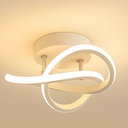 LED Deckenleuchte modern – Designer Deckenlampe für Wohnzimmer/Schlafzimmer, energiesparende Innenbeleuchtung, 3 Farben verfügbar