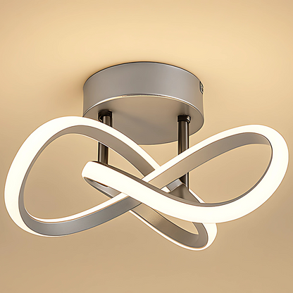 LED Deckenleuchte modern – Designer Deckenlampe für Wohnzimmer/Schlafzimmer, energiesparende Innenbeleuchtung, 3 Farben verfügbar