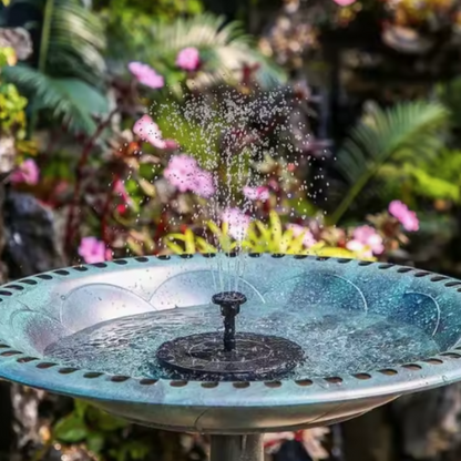 Solar Springbrunnen Pumpe für Garten & Vogelbad – kabellos, umweltfreundlich & einfach installiert | Solarbrunnen für Terrasse, Teich & Outdoor