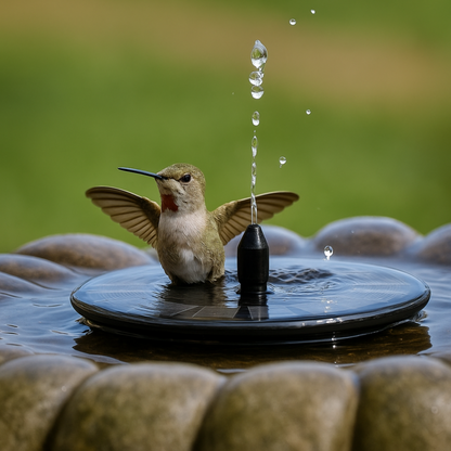 Solar Springbrunnen Pumpe für Garten & Vogelbad – kabellos, umweltfreundlich & einfach installiert | Solarbrunnen für Terrasse, Teich & Outdoor