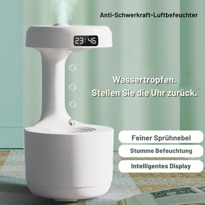 Anti-Schwerkraft Luftbefeuchter mit LED & Wasserdrop-Effekt