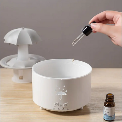 Stil-Ultraschall Aroma Diffuser & Luftbefeuchter mit LED-Farbwechsel, Duftlampe & Raumvernebelung für Zuhause