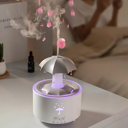 Stil-Ultraschall Aroma Diffuser & Luftbefeuchter mit LED-Farbwechsel, Duftlampe & Raumvernebelung für Zuhause