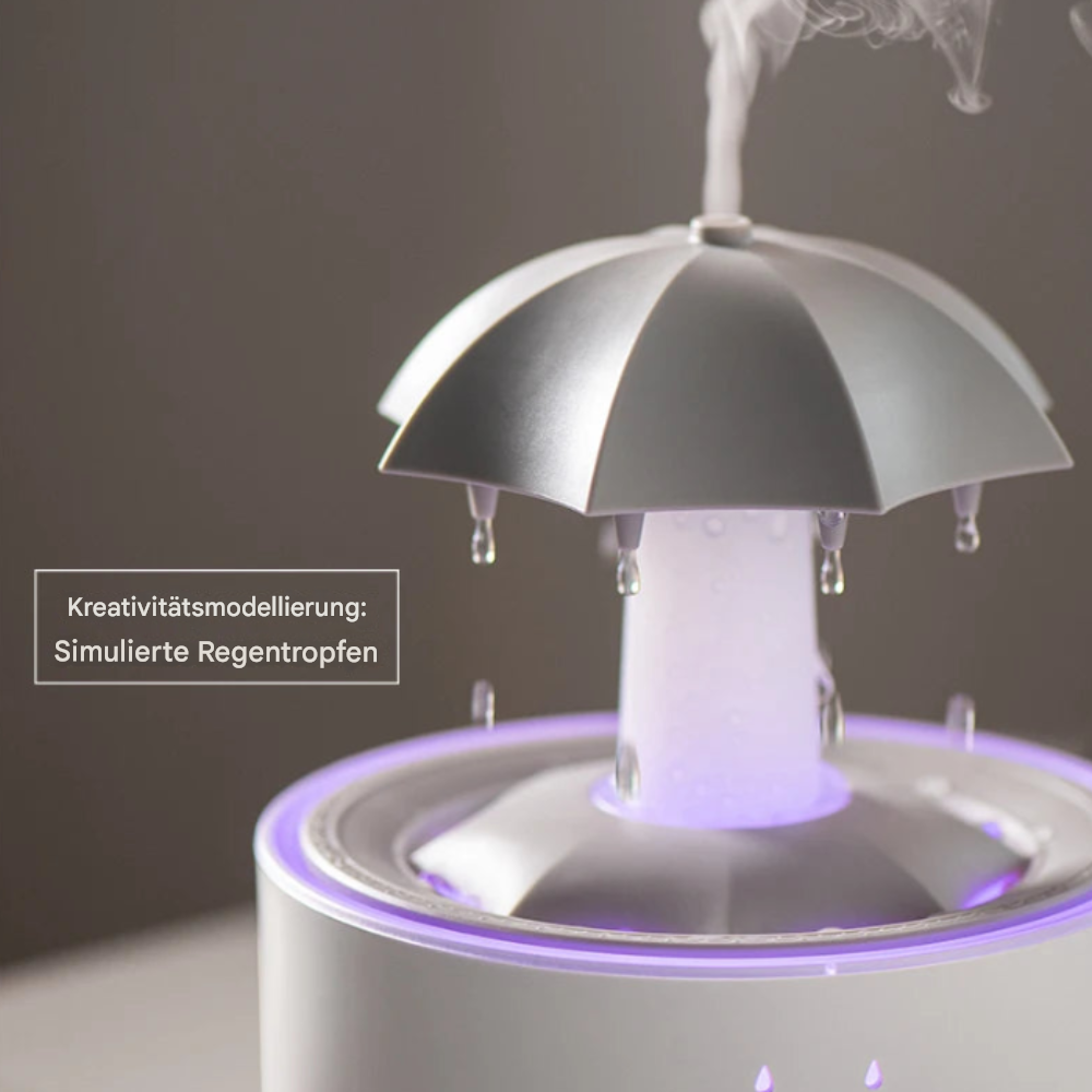 Stil-Ultraschall Aroma Diffuser & Luftbefeuchter mit LED-Farbwechsel, Duftlampe & Raumvernebelung für Zuhause