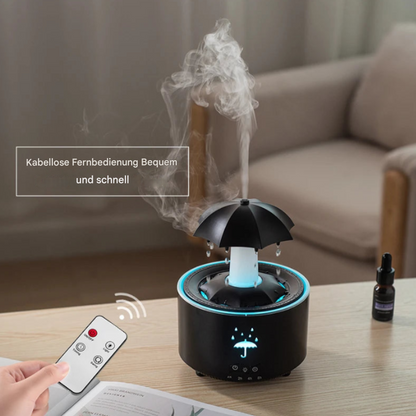 Stil-Ultraschall Aroma Diffuser & Luftbefeuchter mit LED-Farbwechsel, Duftlampe & Raumvernebelung für Zuhause