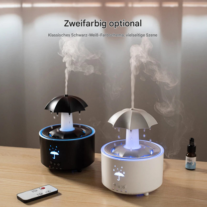 Stil-Ultraschall Aroma Diffuser & Luftbefeuchter mit LED-Farbwechsel, Duftlampe & Raumvernebelung für Zuhause