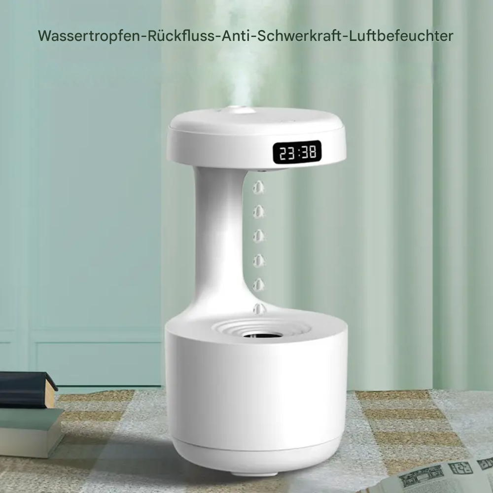 Anti-Schwerkraft Luftbefeuchter mit LED & Wasserdrop-Effekt