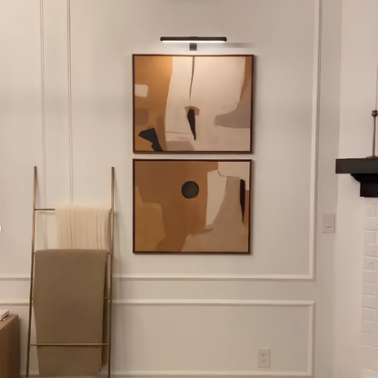 LED Bilderleuchte für Wand | Moderne Galeriebeleuchtung – 3 Farben (Schwarz/Gold/Weiß)