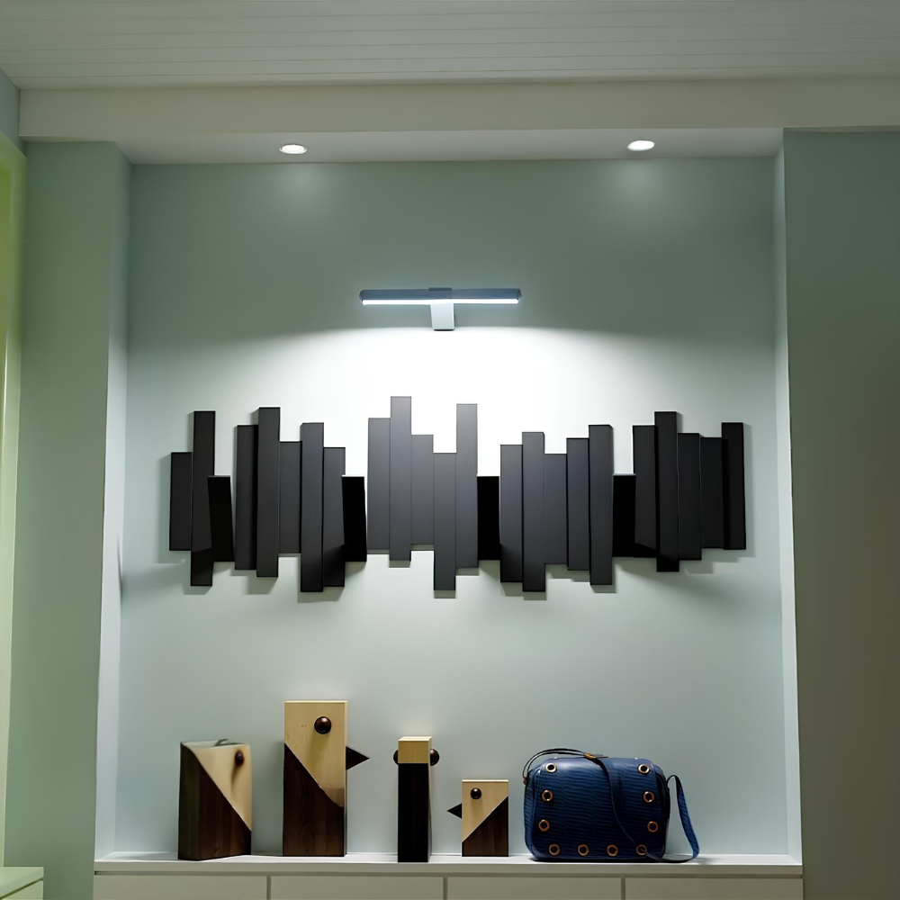 LED Bilderleuchte für Wand | Moderne Galeriebeleuchtung – 3 Farben (Schwarz/Gold/Weiß)