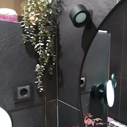 Kabellose LED Wandleuchte – Wiederaufladbar, Dimmbar, 360° Drehbar, Magnetische Wandlampe für Innenräume