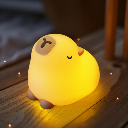 LED Nachtlicht Kinder – Süßes Tier Nachtlampe | Warmes Schlaflicht Baby & Kinderzimmer | USB Wiederaufladbar