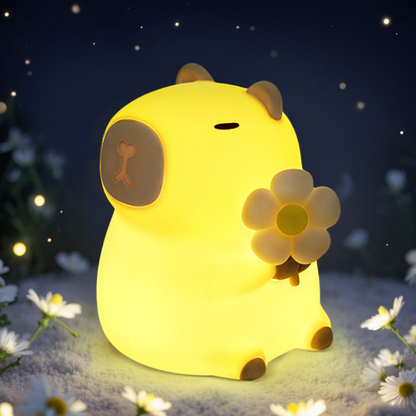 LED Nachtlicht Kinder – Süßes Tier Nachtlampe | Warmes Schlaflicht Baby & Kinderzimmer | USB Wiederaufladbar