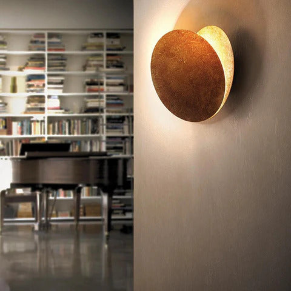LED Wandleuchte Gold – Moderne schwenkbare Designlampe 30° verstellbar für Wohnzimmer & Schlafzimmer