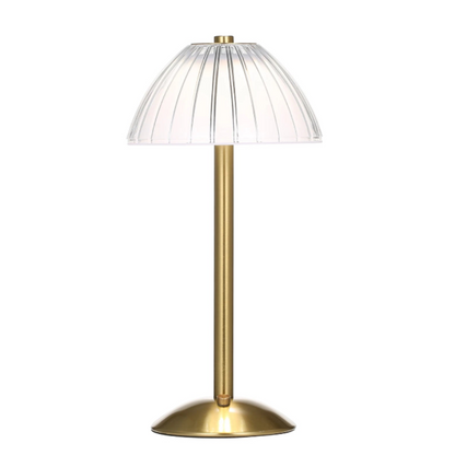 Elegante LED Tischlampe – Warmweiß | Design Nachttischlampe für Wohnzimmer & Schlafzimmer
