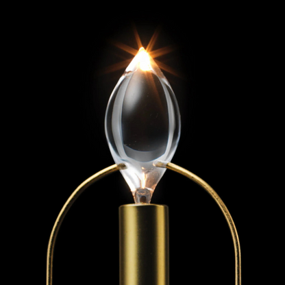 Moderne Glas-Tischlampe mit LED – Designer Dekolampe für Wohnzimmer & Schlafzimmer