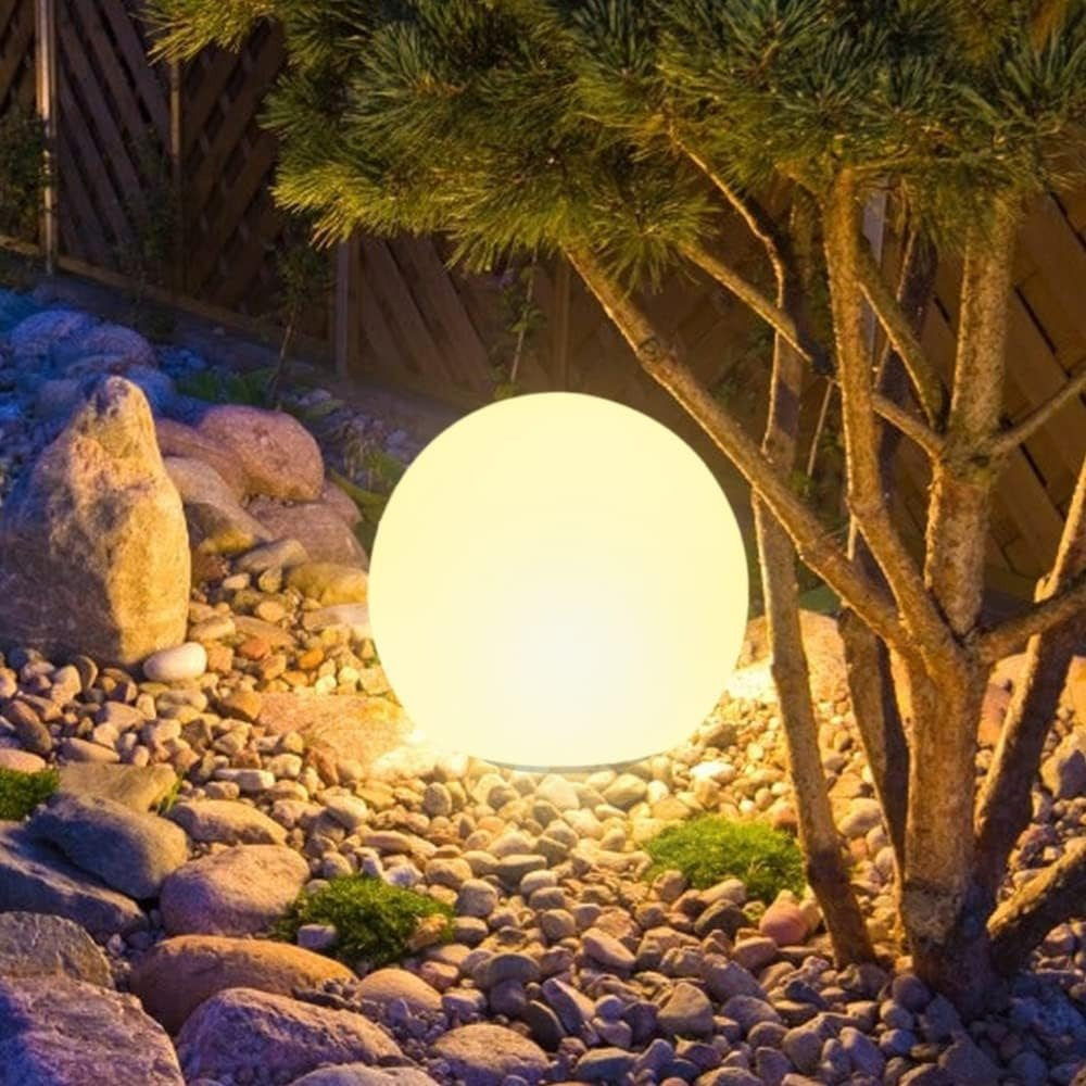 LED Solar Gartenkugeln RGB – Wasserdichte Außen Kugelleuchte für Garten, Terrasse & Balkon – Deko Lichtkugel mit Farbwechsel
