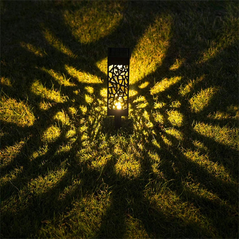 Solar Gartenleuchte LED – Outdoor Wegbeleuchtung wasserdicht – Solar Außenleuchte für Garten, Terrasse & Wege
