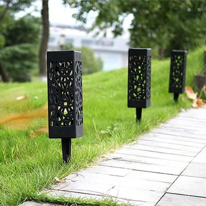 Solar Gartenleuchte LED – Outdoor Wegbeleuchtung wasserdicht – Solar Außenleuchte für Garten, Terrasse & Wege