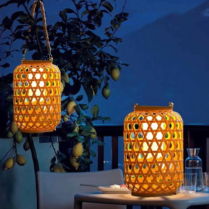 Solar LED Gartenlaterne Outdoor – Warmweiß Hängelaterne für Garten, Terrasse & Balkon – Wetterfest & dekorative Außenbeleuchtung