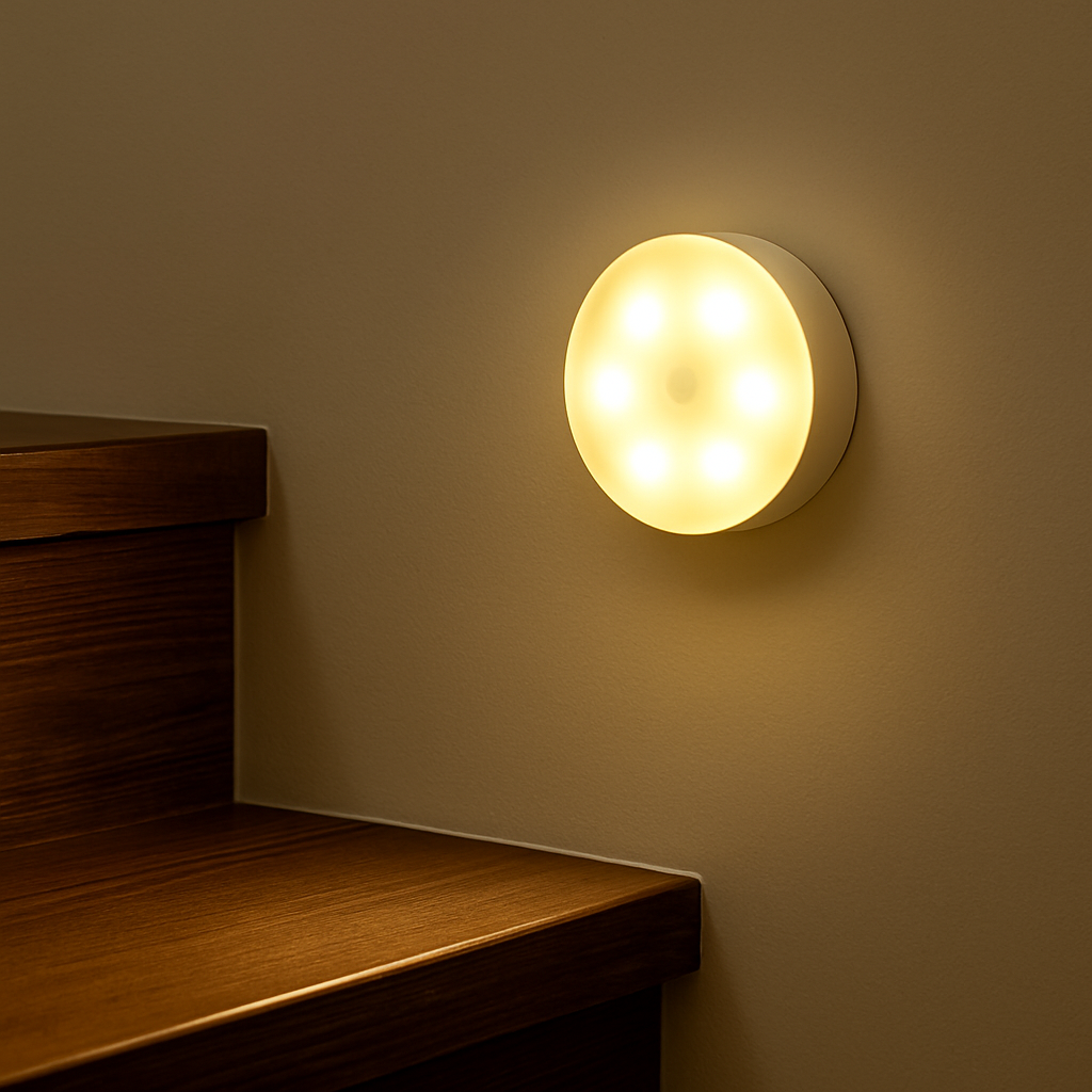Kabellose LED Deckenleuchte mit Fernbedienung – dimmbar, wiederaufladbar & magnetisch – Innenbeleuchtung/Nachtlicht