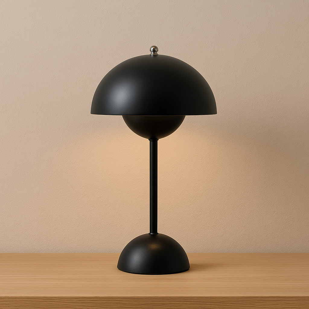 Retro Designer Tischlampe – LED Innenbeleuchtung für Wohnzimmer, Schlafzimmer & Büro | Skandinavische Deko Lampe