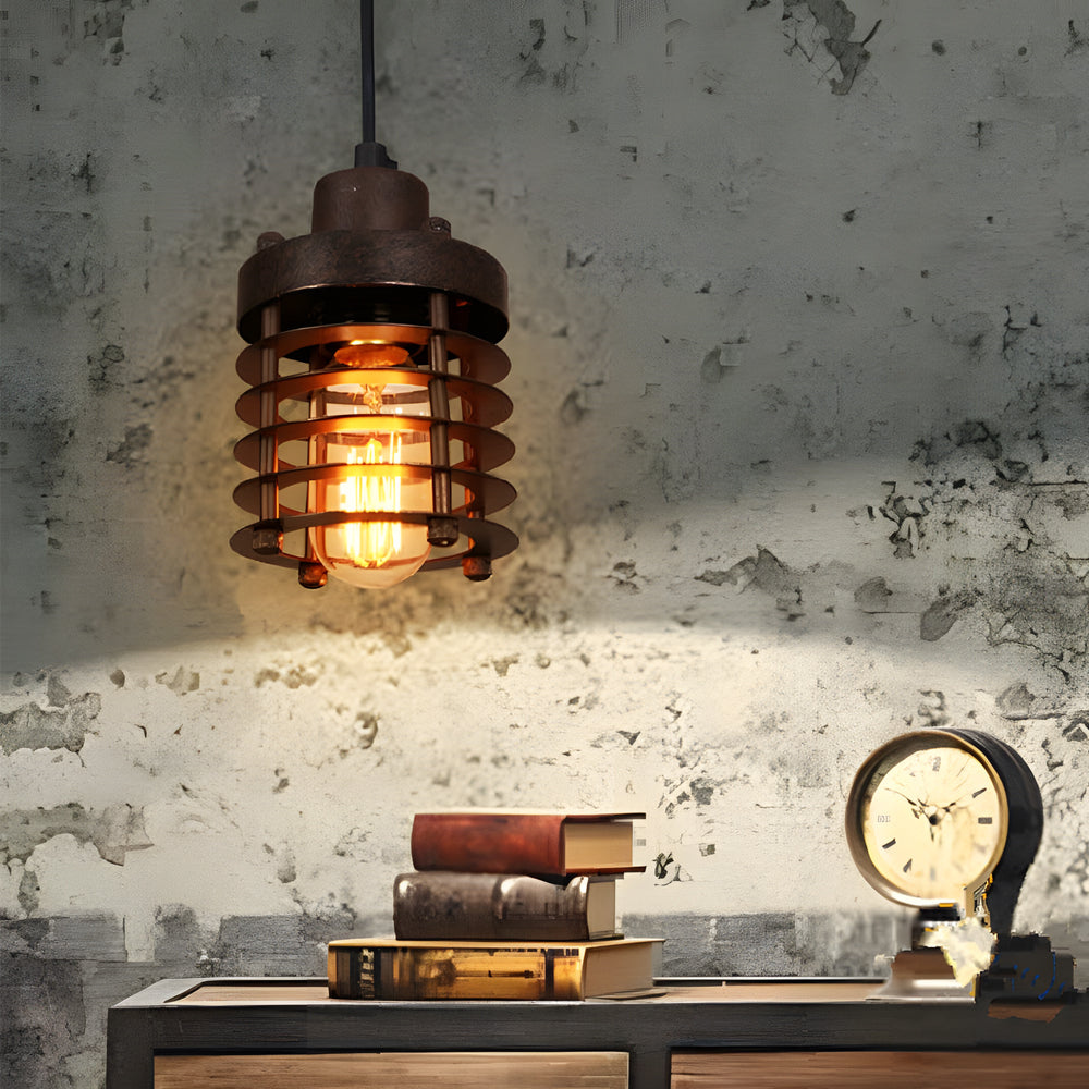 Industrie Pendelleuchte Vintage Schwarz – Retro Metall Hängelampe E27 für Küche, Wohnzimmer & Esszimmer