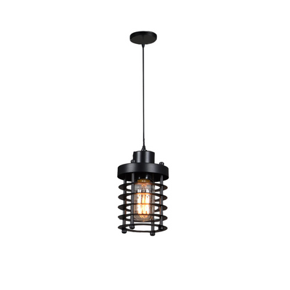 Industrie Pendelleuchte Vintage Schwarz – Retro Metall Hängelampe E27 für Küche, Wohnzimmer & Esszimmer