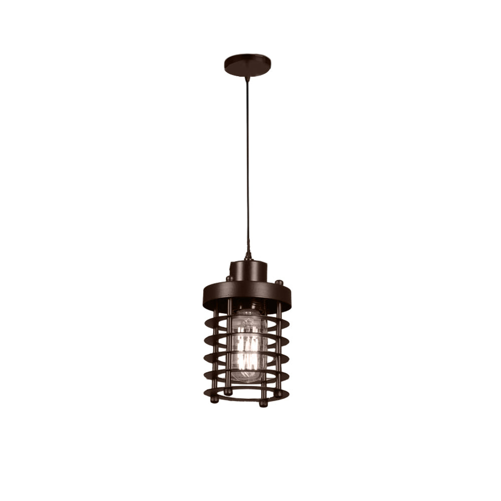 Industrie Pendelleuchte Vintage Schwarz – Retro Metall Hängelampe E27 für Küche, Wohnzimmer & Esszimmer