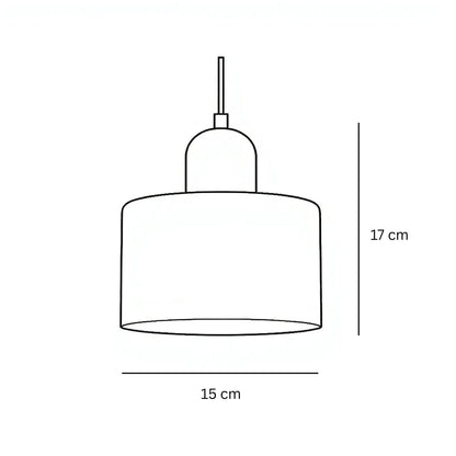 Retro Pendelleuchte Lismeno – Stilvolle Retro-Design Hängeleuchte E27 für Wohnzimmer, Esszimmer & Küche