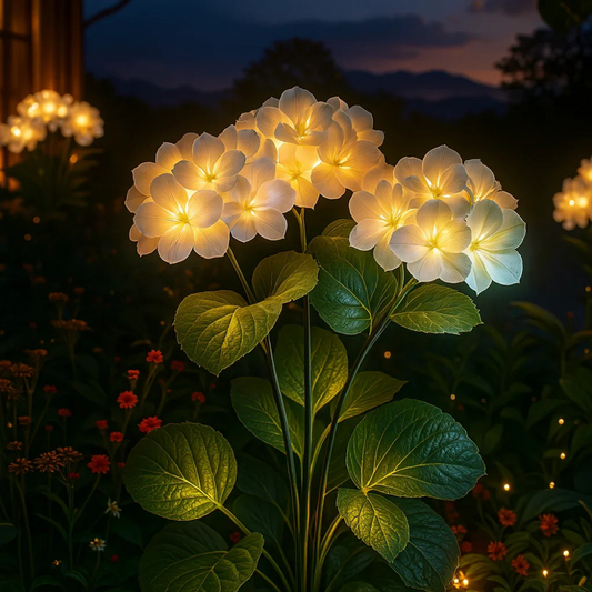 Solar Gartenleuchte LED Blumen – Wasserdichte Deko Solar Außenlampe für Garten & Terrasse – Warmweißes Licht – 4 Farben