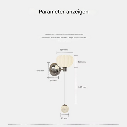Moderne LED Wandleuchte – Design Wandlampe für Wohnzimmer & Schlafzimmer | Ambientelicht Innenbeleuchtung