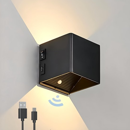 LED Wandleuchte Up & Down – Moderne Außen- & Innenwandleuchte, Warmweiß, Aluminium, Energiesparend