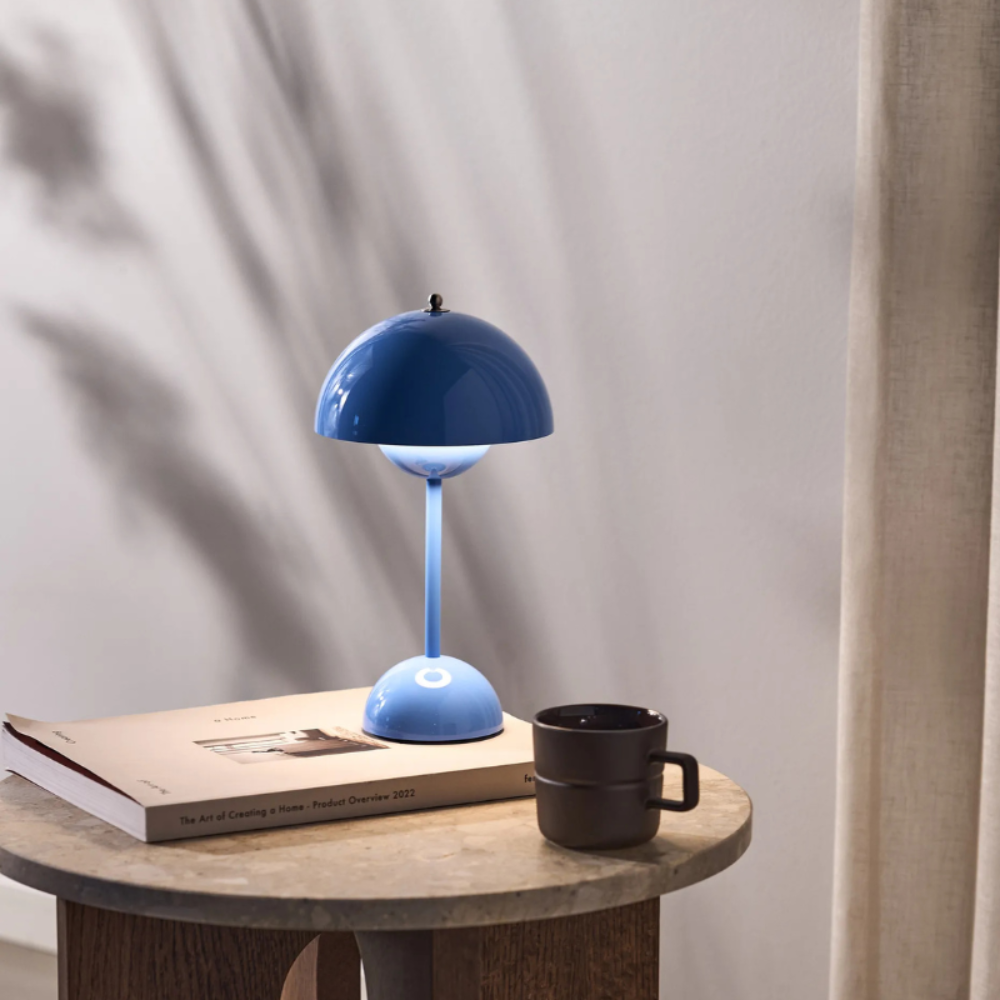 Retro Designer Tischlampe – LED Innenbeleuchtung für Wohnzimmer, Schlafzimmer & Büro | Skandinavische Deko Lampe