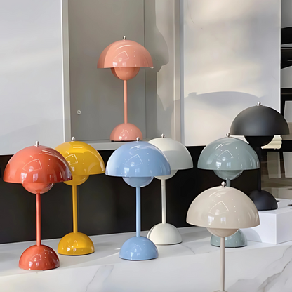 Retro Designer Tischlampe – LED Innenbeleuchtung für Wohnzimmer, Schlafzimmer & Büro | Skandinavische Deko Lampe