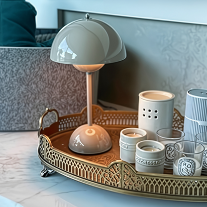 Retro Designer Tischlampe – LED Innenbeleuchtung für Wohnzimmer, Schlafzimmer & Büro | Skandinavische Deko Lampe