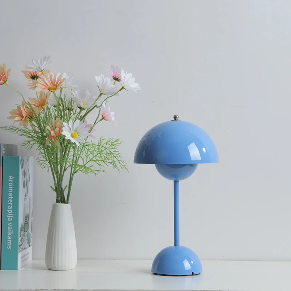Retro Designer Tischlampe – LED Innenbeleuchtung für Wohnzimmer, Schlafzimmer & Büro | Skandinavische Deko Lampe