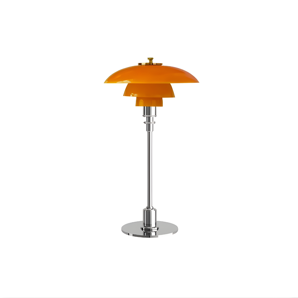 Retro Tischlampe aus Glas – Design LED Leuchte für Wohnzimmer & Schlafzimmer | Vintage Dekolampe in 4 Varianten