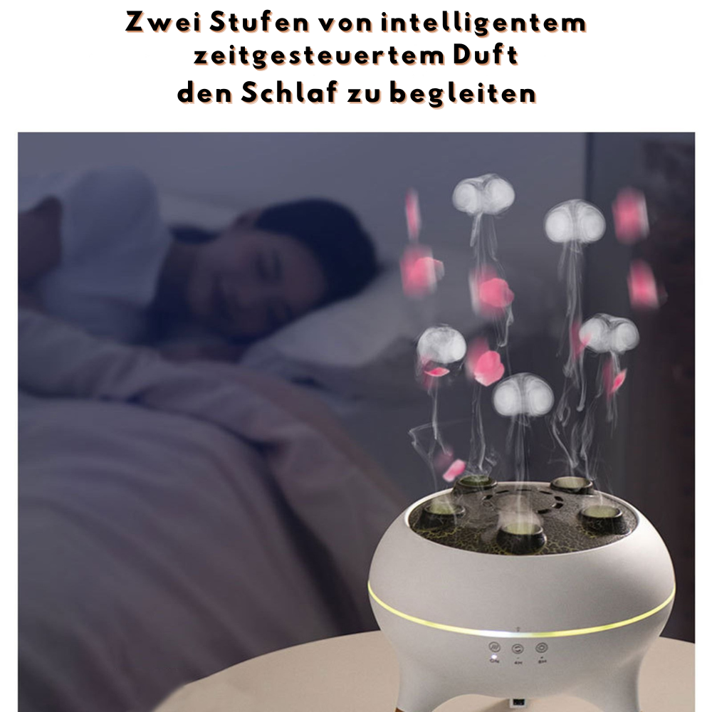 Ultraschall Aroma Diffuser mit LED & Fernbedienung – Aromatherapie Luftbefeuchter für Schlafzimmer & Wohnzimmer