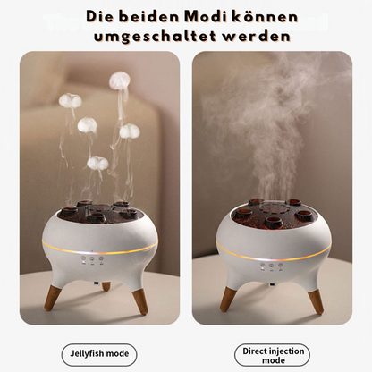 Ultraschall Aroma Diffuser mit LED & Fernbedienung – Aromatherapie Luftbefeuchter für Schlafzimmer & Wohnzimmer