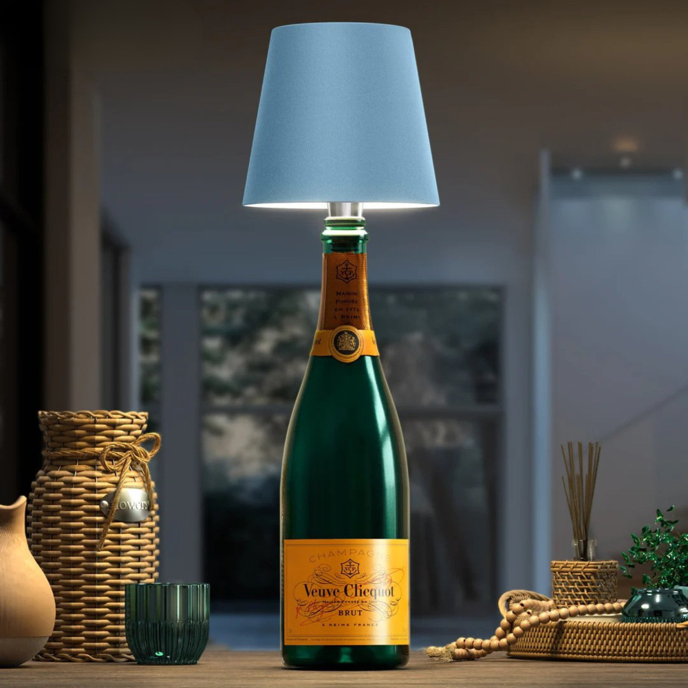 Kabellose LED Tischlampe mit Akku | Dimmbar, USB-C, Designlampe für Innen & Außen