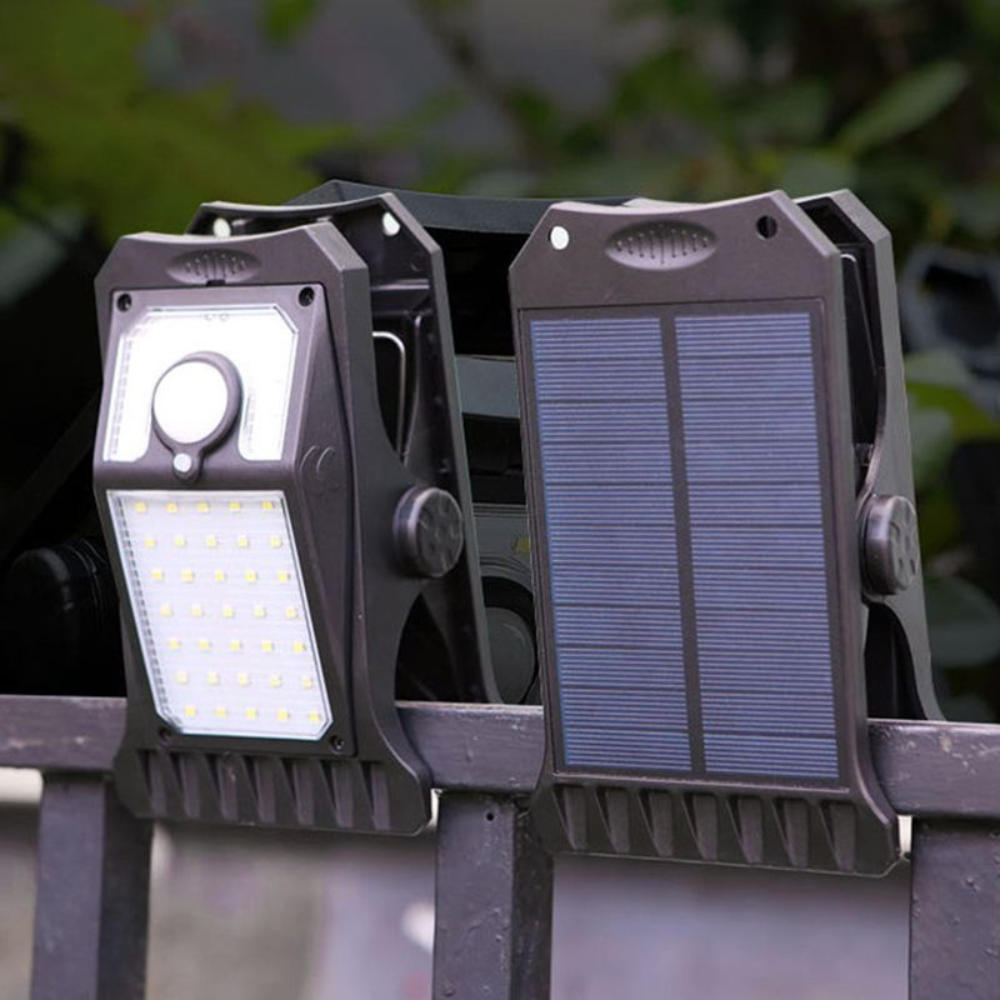 Solar LED Wandleuchte Außen mit Bewegungsmelder – Wasserdichte Solarlampe für Garten, Einfahrt & Terrasse