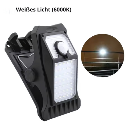 Solar LED Wandleuchte Außen mit Bewegungsmelder – Wasserdichte Solarlampe für Garten, Einfahrt & Terrasse