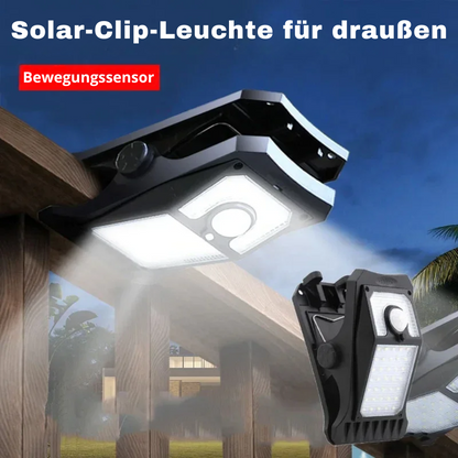 Solar LED Wandleuchte Außen mit Bewegungsmelder – Wasserdichte Solarlampe für Garten, Einfahrt & Terrasse