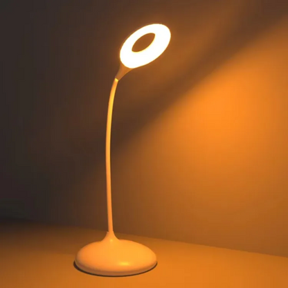 Moderne LED Schreibtischlampe – Dimmbare Touch-Tischlampe mit flexiblem Schwanenhals & Augenfreundlichem Licht