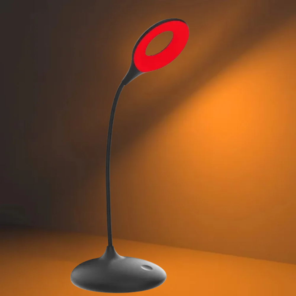 Moderne LED Schreibtischlampe – Dimmbare Touch-Tischlampe mit flexiblem Schwanenhals & Augenfreundlichem Licht