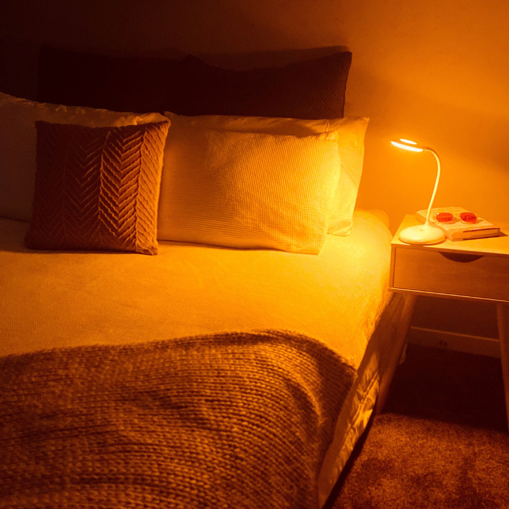 Moderne LED Schreibtischlampe – Dimmbare Touch-Tischlampe mit flexiblem Schwanenhals & Augenfreundlichem Licht