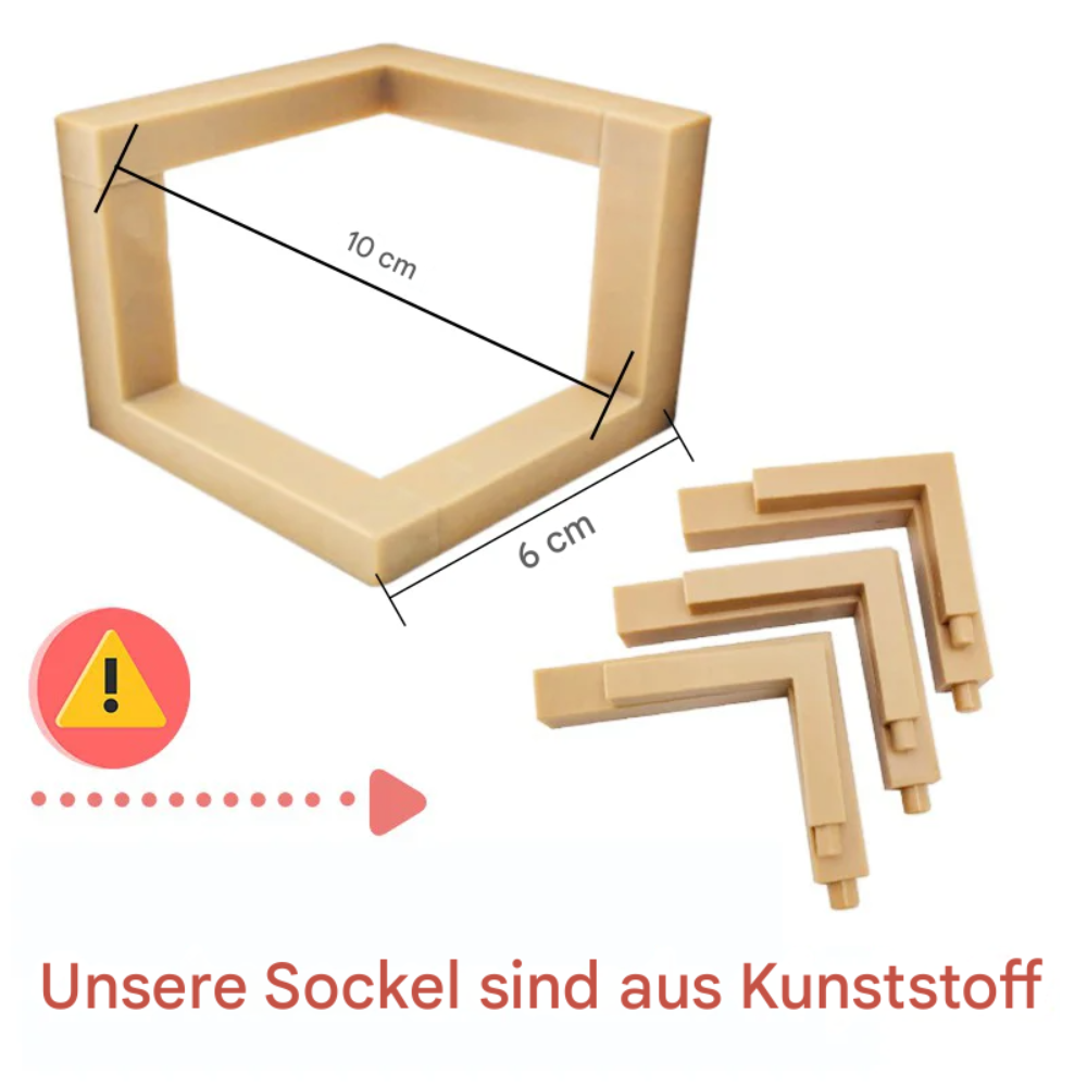 LED Mondlampe 3 Farben – Deko Nachtlicht für Schlafzimmer & Wohnzimmer – USB Aufladbar