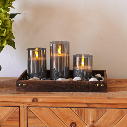 Flammlosen LED Kerzen Set – Realistische Flamme • Deko Stimmungslicht • 3 Varianten erhältlich