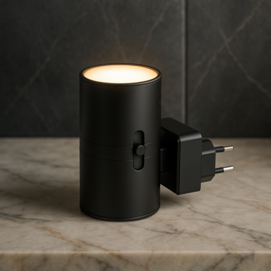 LED Steckdosenlampe – modernes Nachtlicht & kompakte Design-Lampe für Schlafzimmer & Flur